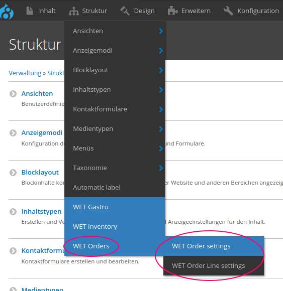 Custom drupal entities and routes